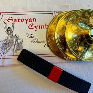 Saroyan Nefertiti Finger Cymbals (Belly Dance)